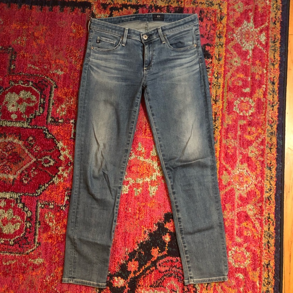 AG Stevie Capri jeans